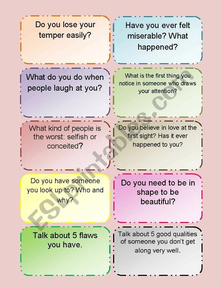 Talk about feelings. Speaking cards personality. speaking cards describe. feelings speaking cards. speaking cards people.