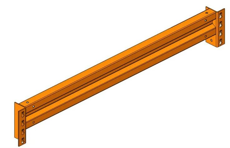балки для стеллажей. перекладина на балку стеллажа. декоративный брус. балка ms pro 180. 4x7.