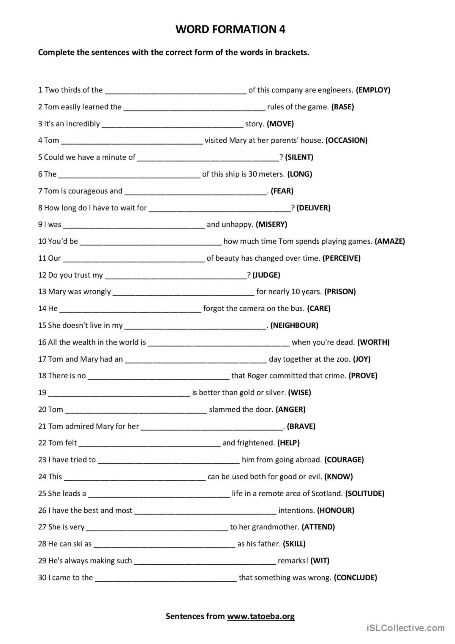 Mary speak french well. Word formation. Word formation sentences. Word formation упражнения Elementary. Word formation in English exercises.
