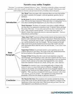 Narrative Writing Graphic Organizer, Narrative Writing Graphic Organizer, w...