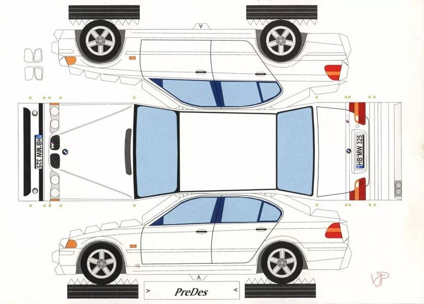 Шаблон для склеивания машин. BMW e46 развертка. BMW e34 развертка. Развертки из бумаги машины BMW. BMW из бумаги развертка для склеивания.