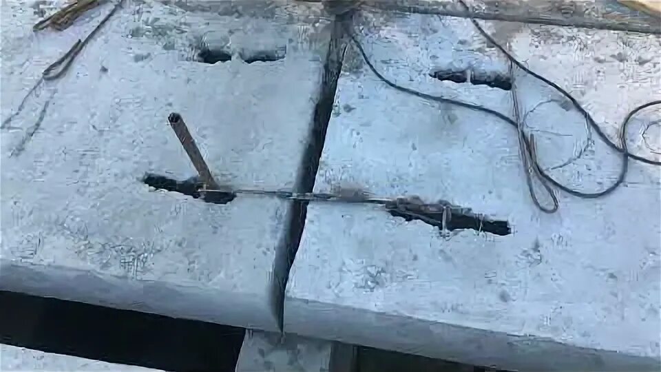 Как установить бетонную плиту