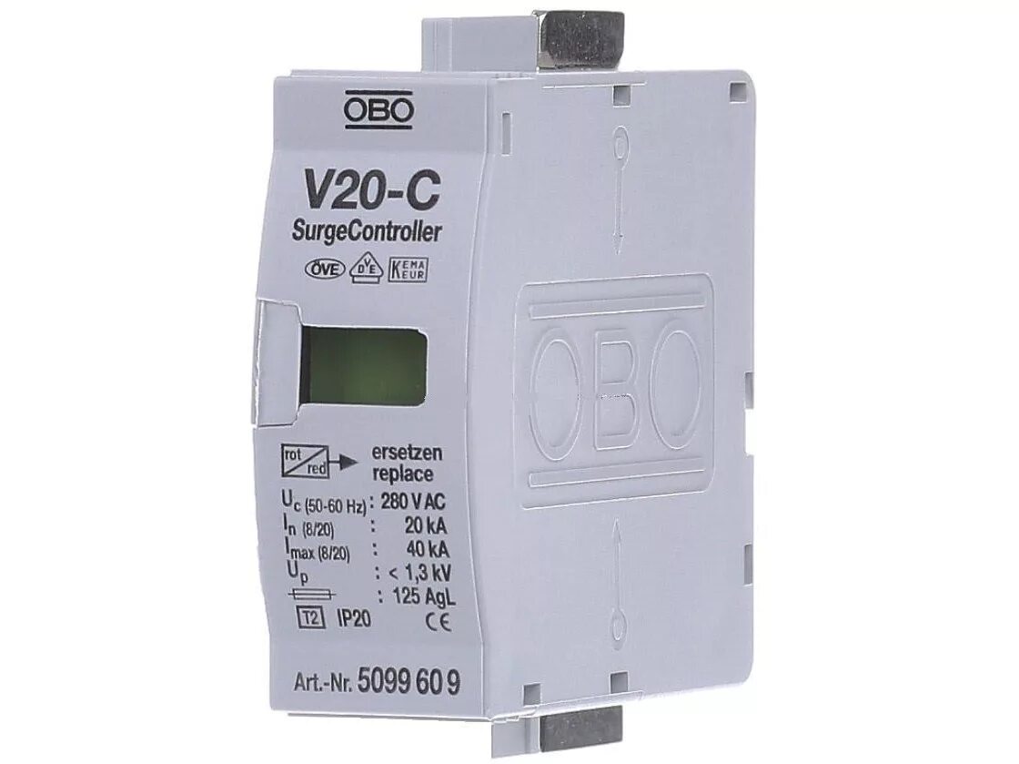 Защита от перенапряжения купить. Surge Controller OBO v20-c 5099 57 9. V20-c Surge Controller. Ограничитель перенапряжения 1916-280dd. Защита от перенапряжения.