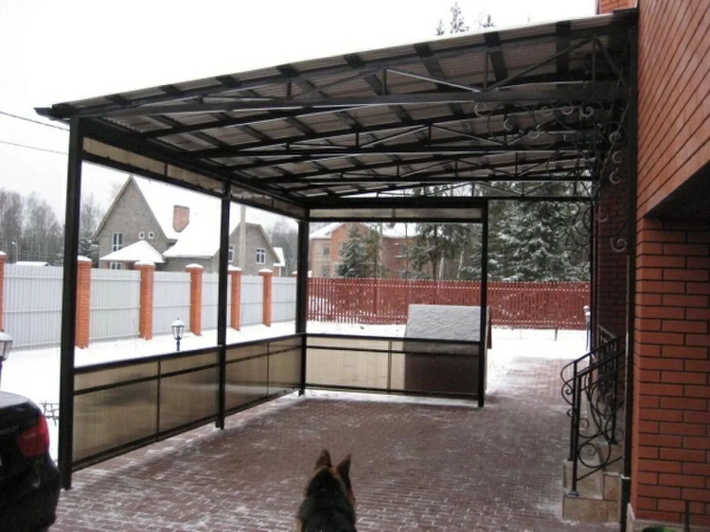 Веранда из поликарбоната. Веранда из профильной трубы. Металлический каркас теоассы. Веранда из профильной трубы. Веранда из профильной трубы.