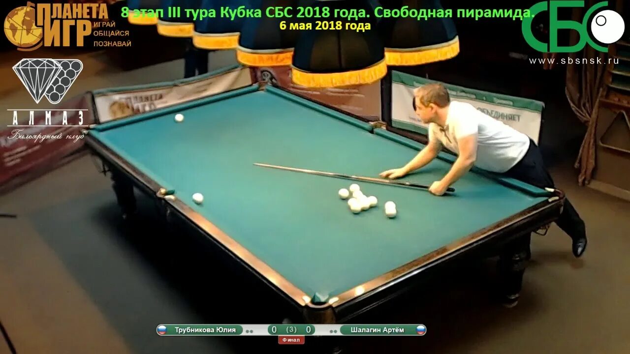 Свободная пирамида бильярд финал. Сбс бильярд новосибирск.