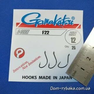 Крючки gamakatsu размеры