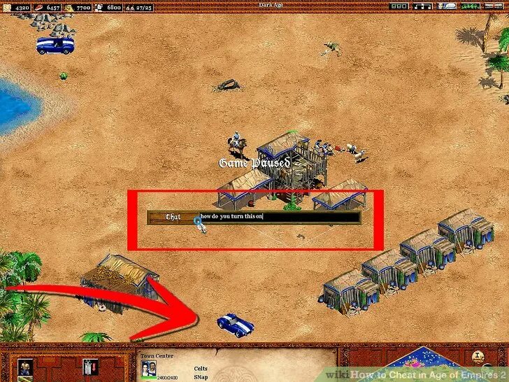 Cheats in age of Empires 2. Аге ин чонадоре.