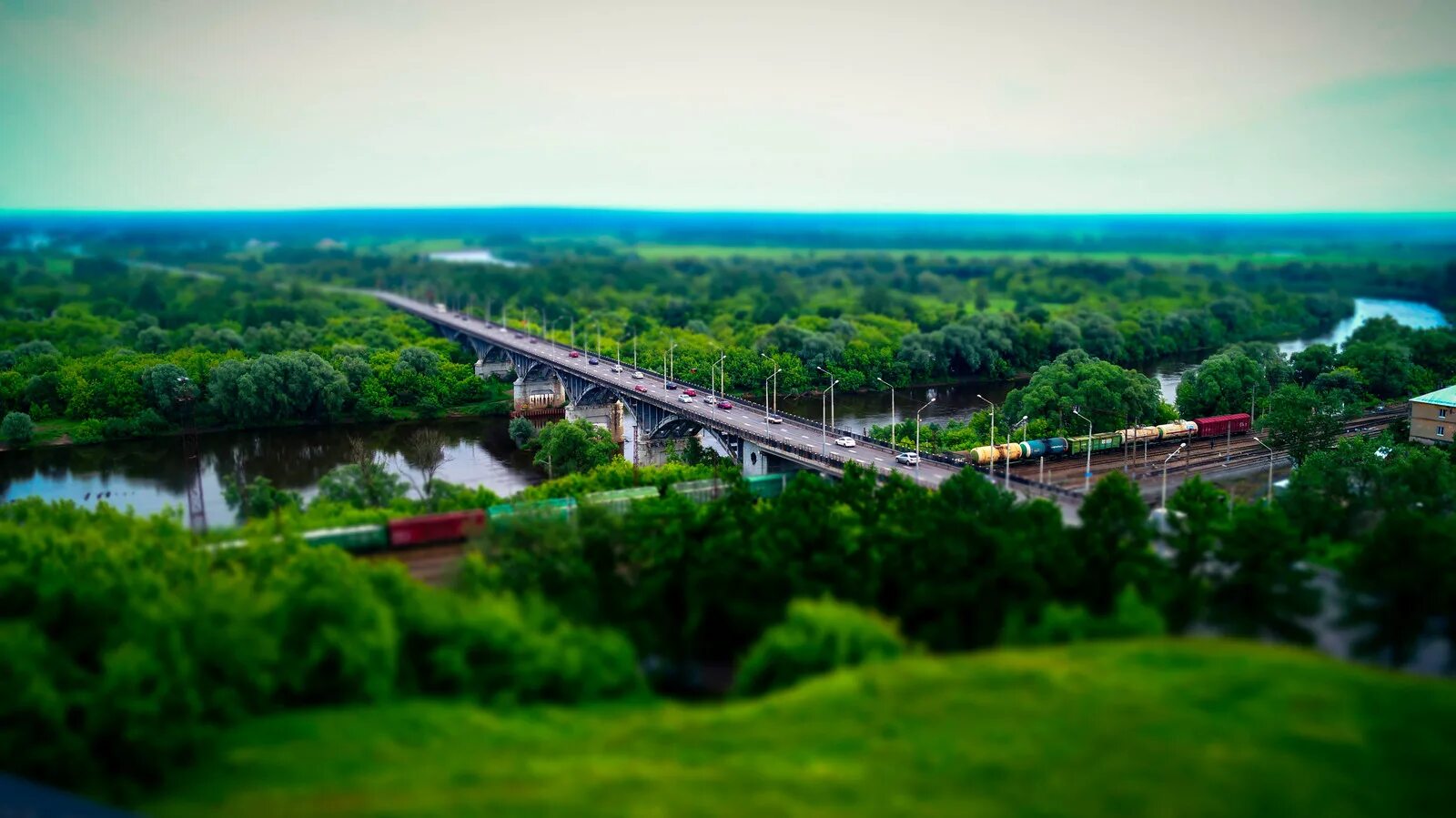 Мост через Клязьму во Владимире. Река Клязьма мост.