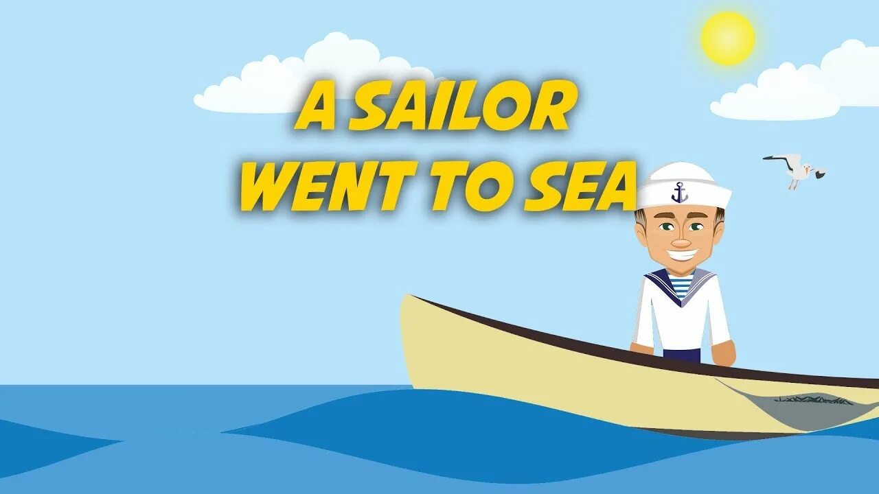 Go to the sea. A Sailor went to Sea. Going to the Sea. Моряк-море правило.