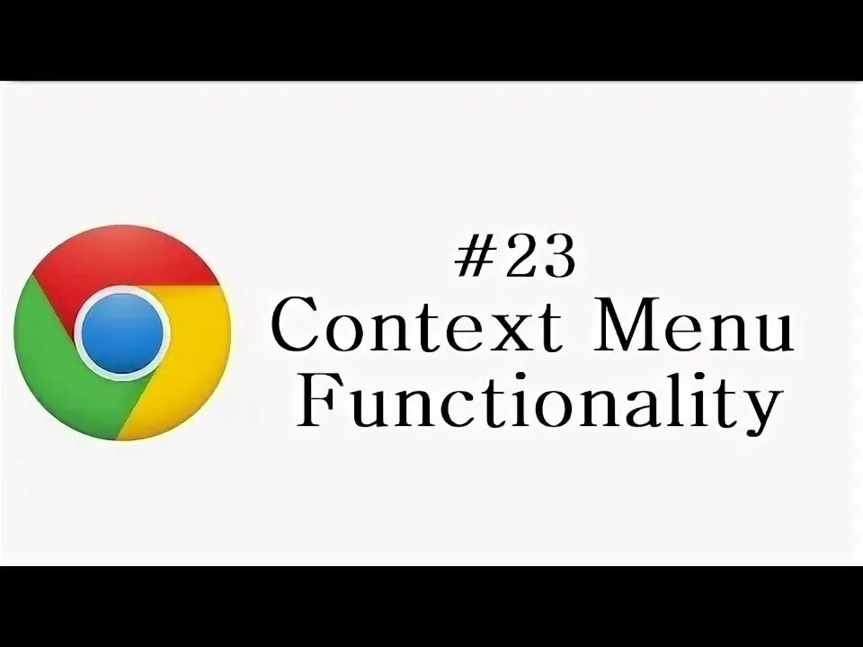 Extension context. Extension context