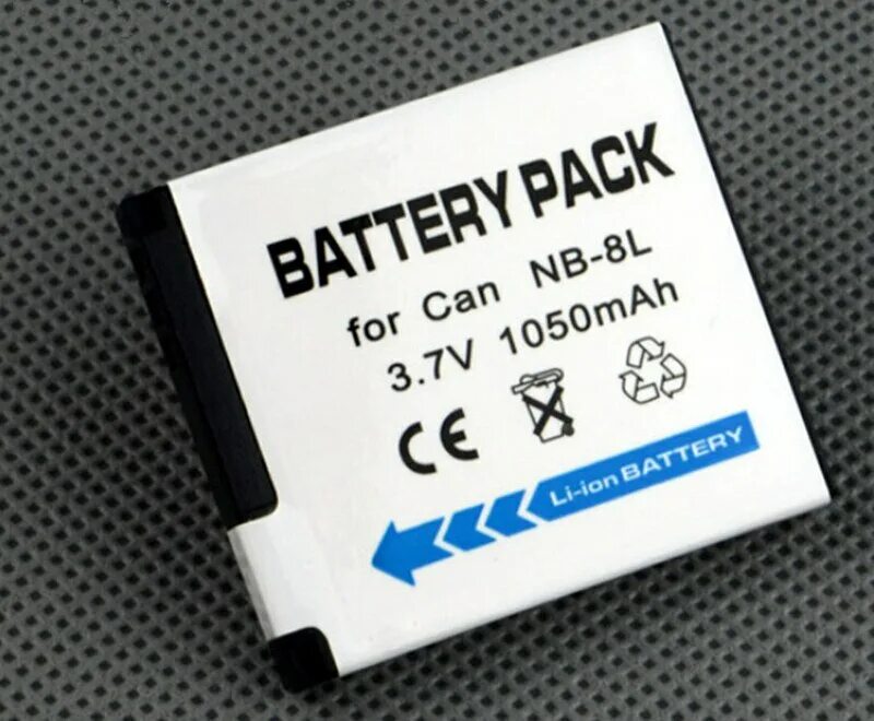 Nb battery. Аккумулятор Canon NB-8l.