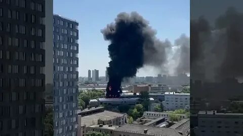 Что горит в москве на востоке сейчас