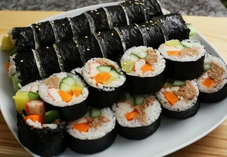 Кимбаб корейская кухня