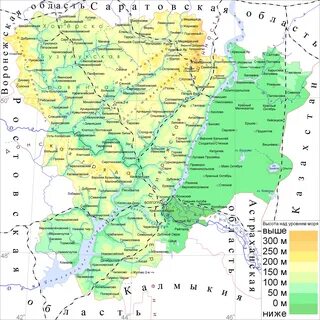 Волгоградская область города и села