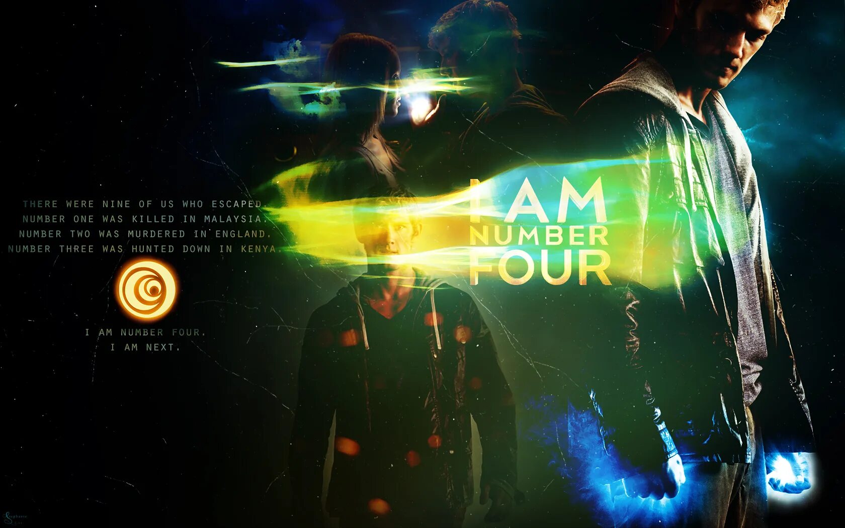 I am number four. I am number four movie Wallpaper. I am number one. Лазерная обложка обои.