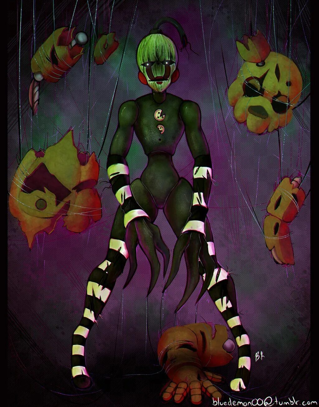 Springtrap x puppet