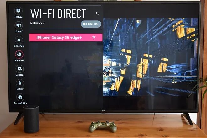 Lg connect. LG смарт ТВ WIFI. LG Smart TV WIFI Setup. WIFI direct на телевизоре. Wi-Fi direct на телевизоре LG.