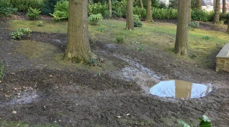 сломанный сад