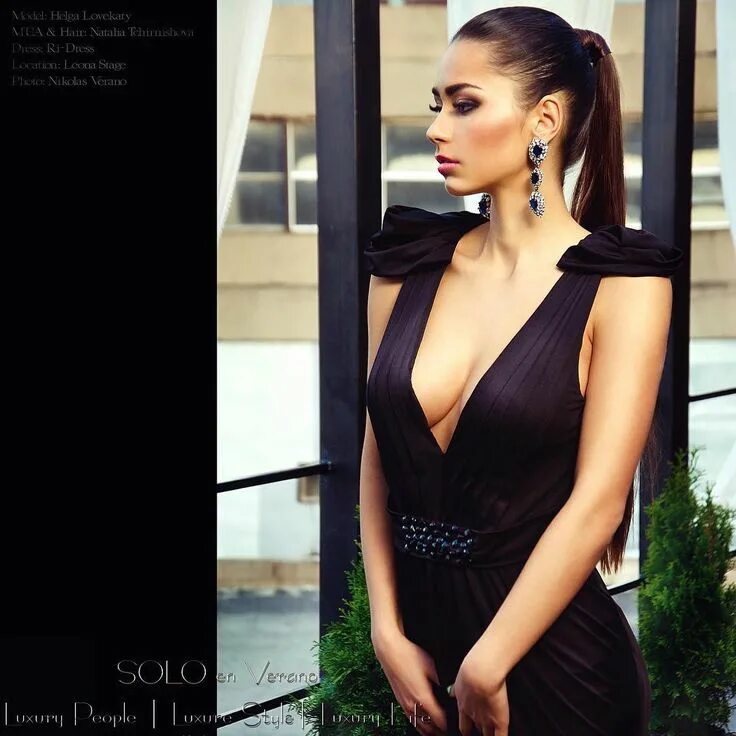 Helga model. Helga lovekaty • николас верано. хельга lovekaty dress. verano николас верано. хельга ловкейти декольте.