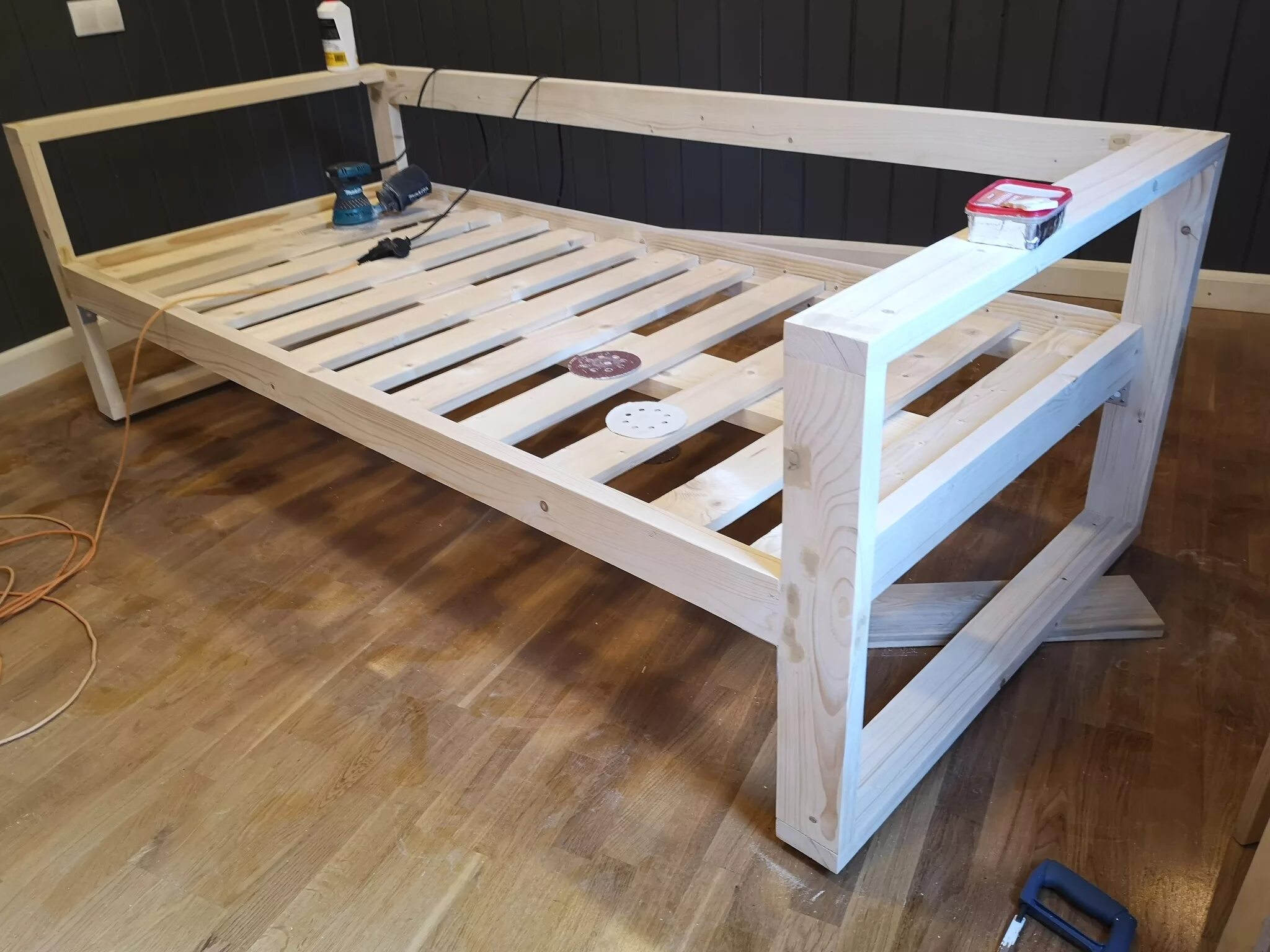 Кровать из дерева своими руками чертежи схемы Storage bench, Storage, Home decor