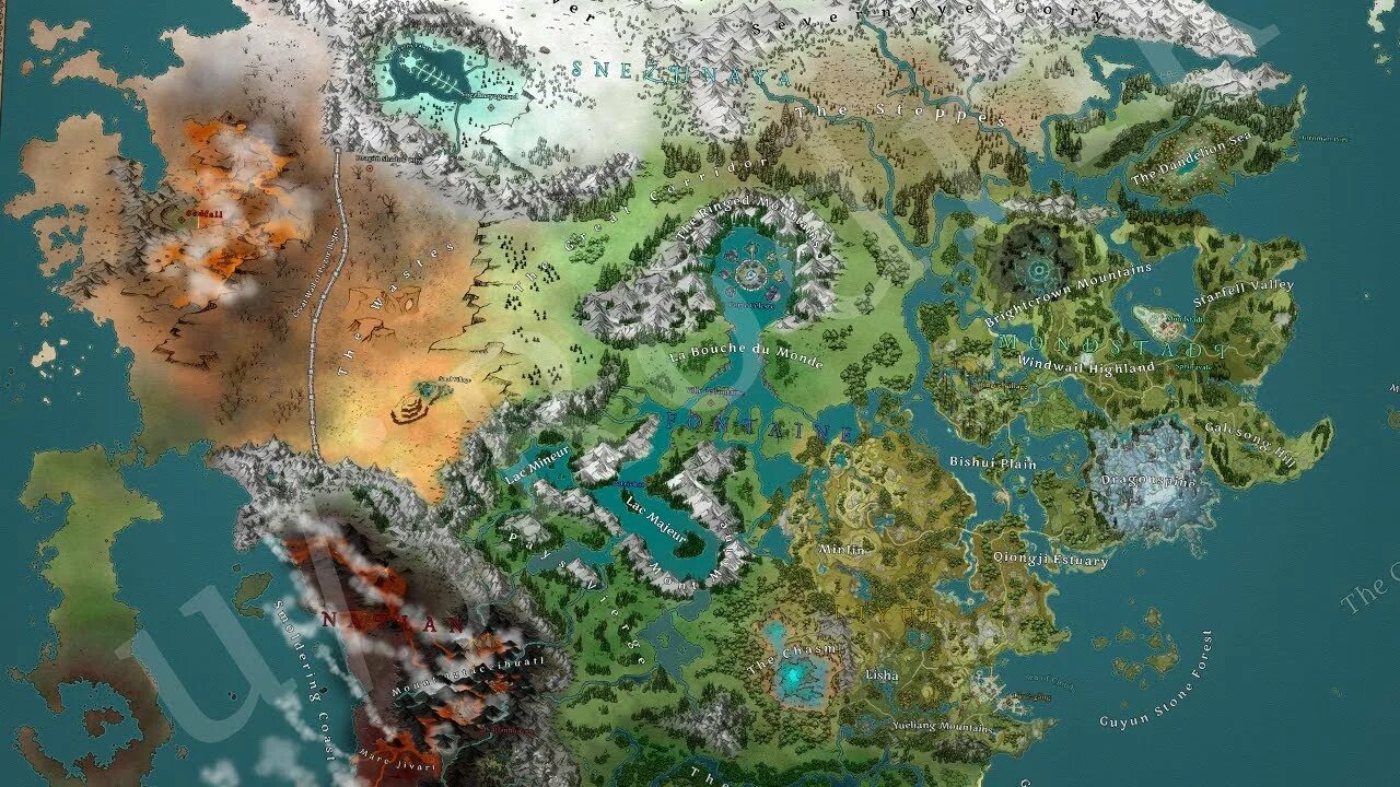 Genshin map appsample