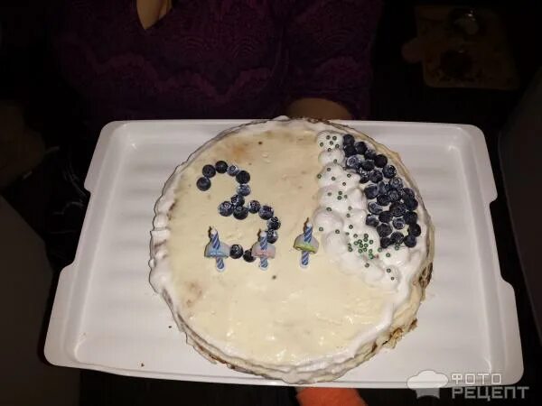 торт молочный мальчик