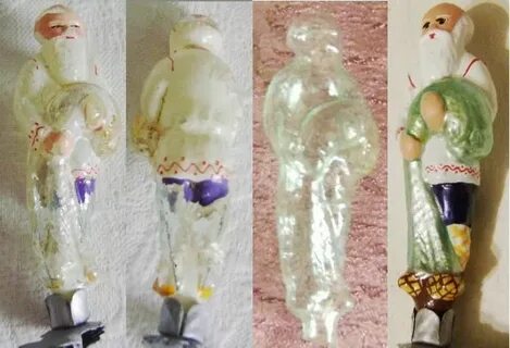 Реставрация елочных игрушек из стекла