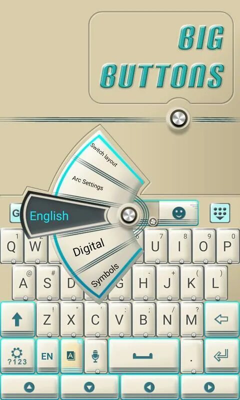 Big buttons