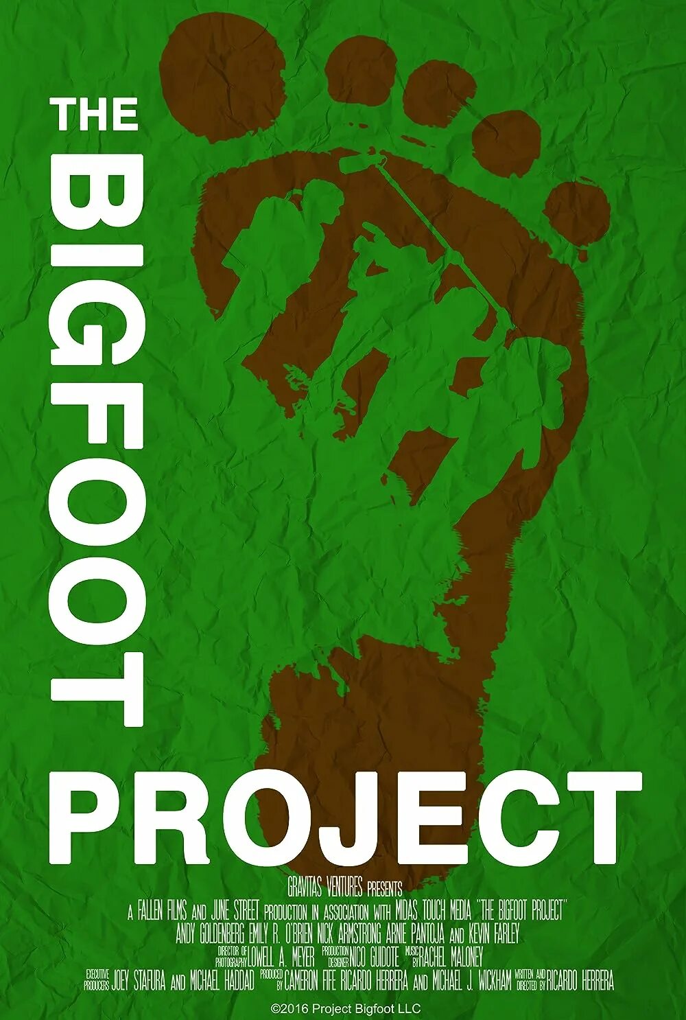 Bigfoot плакат. Bigfoot poster. Project 2017