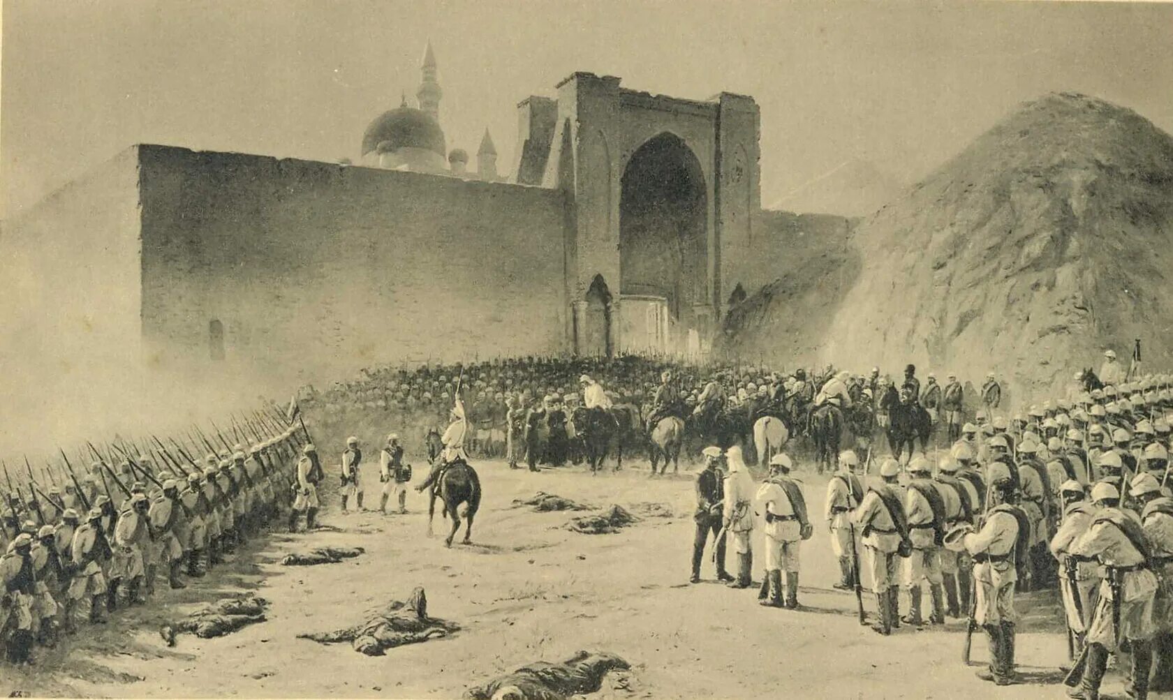 Нахичеванские ханы. Баязет крепость 1877 1878. Оборона крепости Баязет.