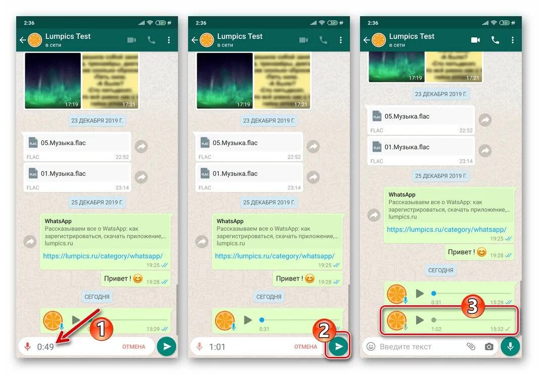 Whatsapp голосовые в текст