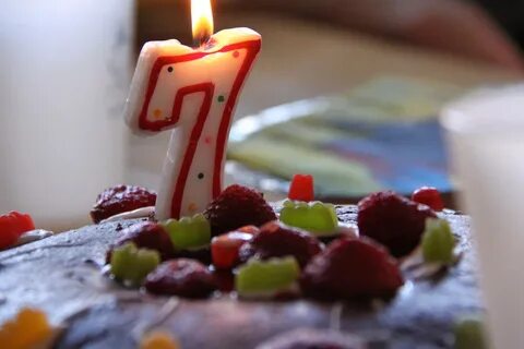 День рождения 7 лет девочке видео