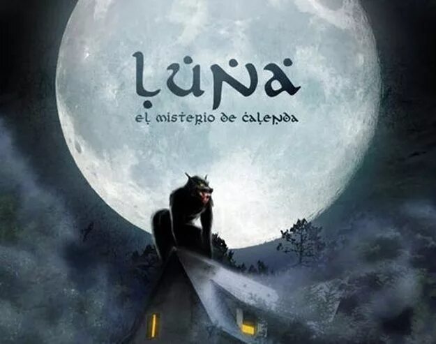 Luna, el misterio de Calenda картинки. Misterio Thriller. Луна Мистерио де календа оборотень. La luna falsa читать