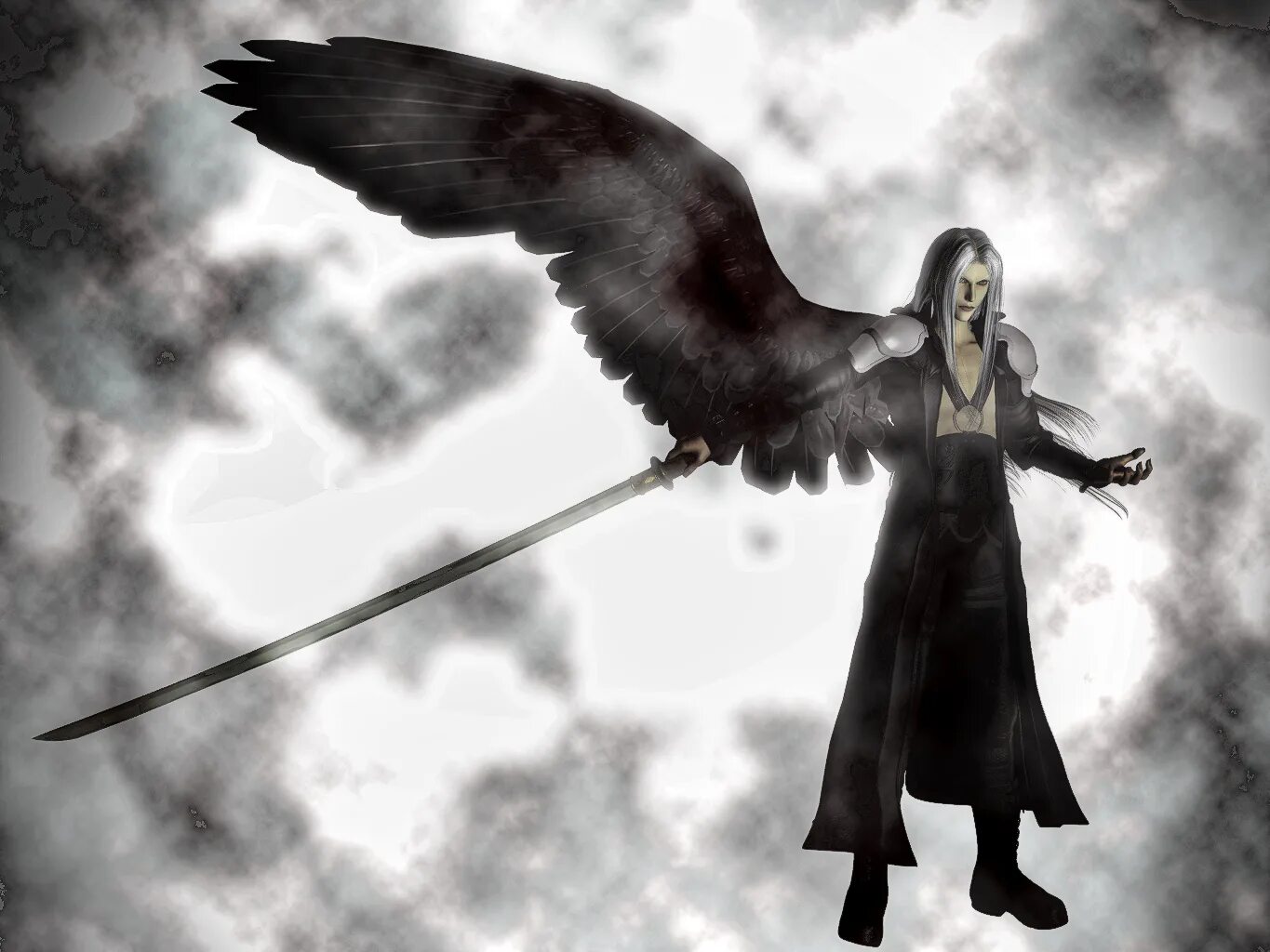 Сефирот ангел. Сефирот Падший ангел. Sephiroth one Winged Angel. Ангел ff7. One winged angel