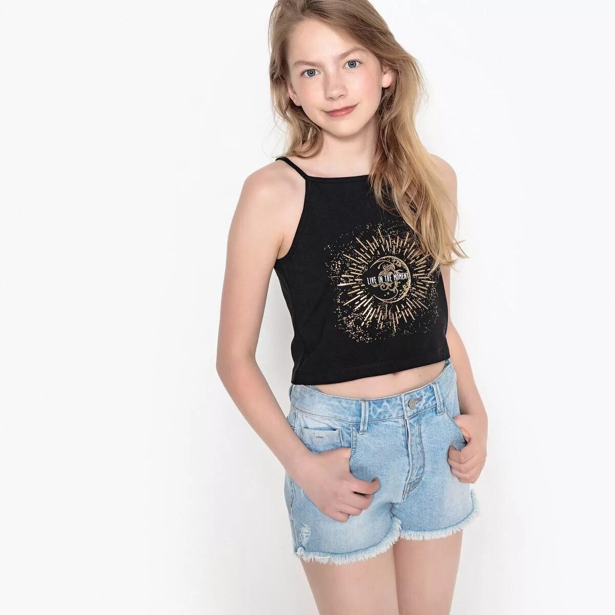 Майка "топ" для девочки baykar 4940. Вязаный топ для девочки. Детские модные топики. Топики на девочку 10 лет. Футболка топ для девочки.