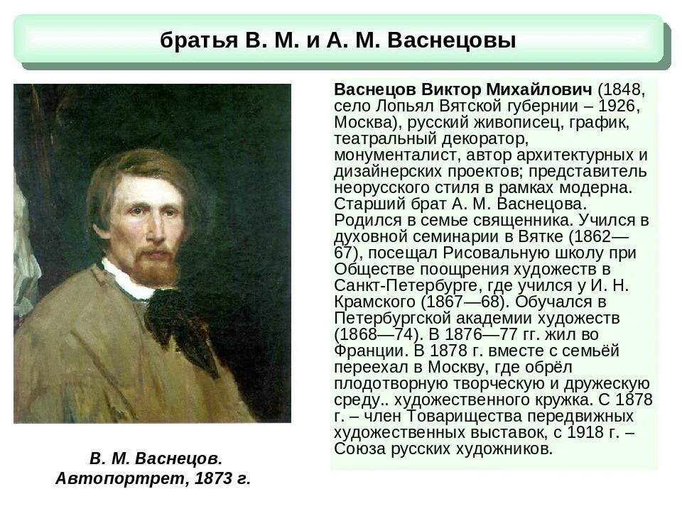 Жизни васнецова. Жизни васнецова