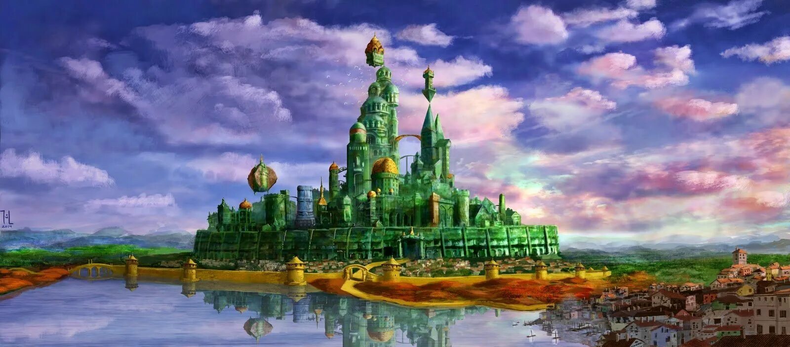 "волшебник страны оз" 1939 г. Путешествие изумркдный горд. Зелена волшебник изумрудного города. Как выглядит изумрудный город. Изумрудный город гуашью.