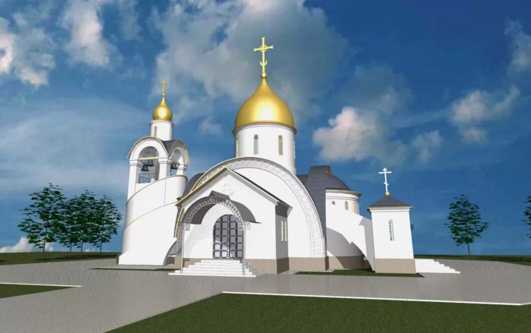 Проект церкви в верезиро. Храм микрорайон Веризино. Новая Церковь в Новосибирске. Храм на Белокаменном шоссе