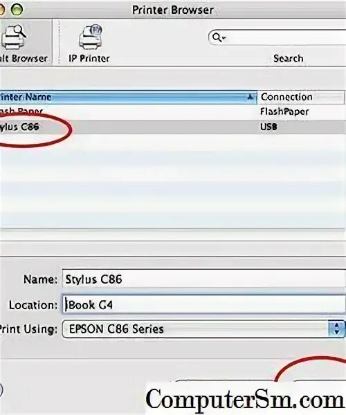 Browser print. Browser print