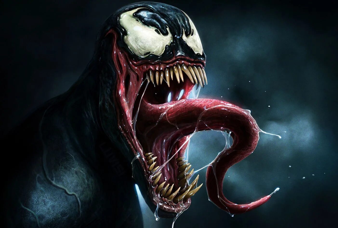 Monster venom. Веном марвел. Monster venom. Веном марвел арт. Злой веном.