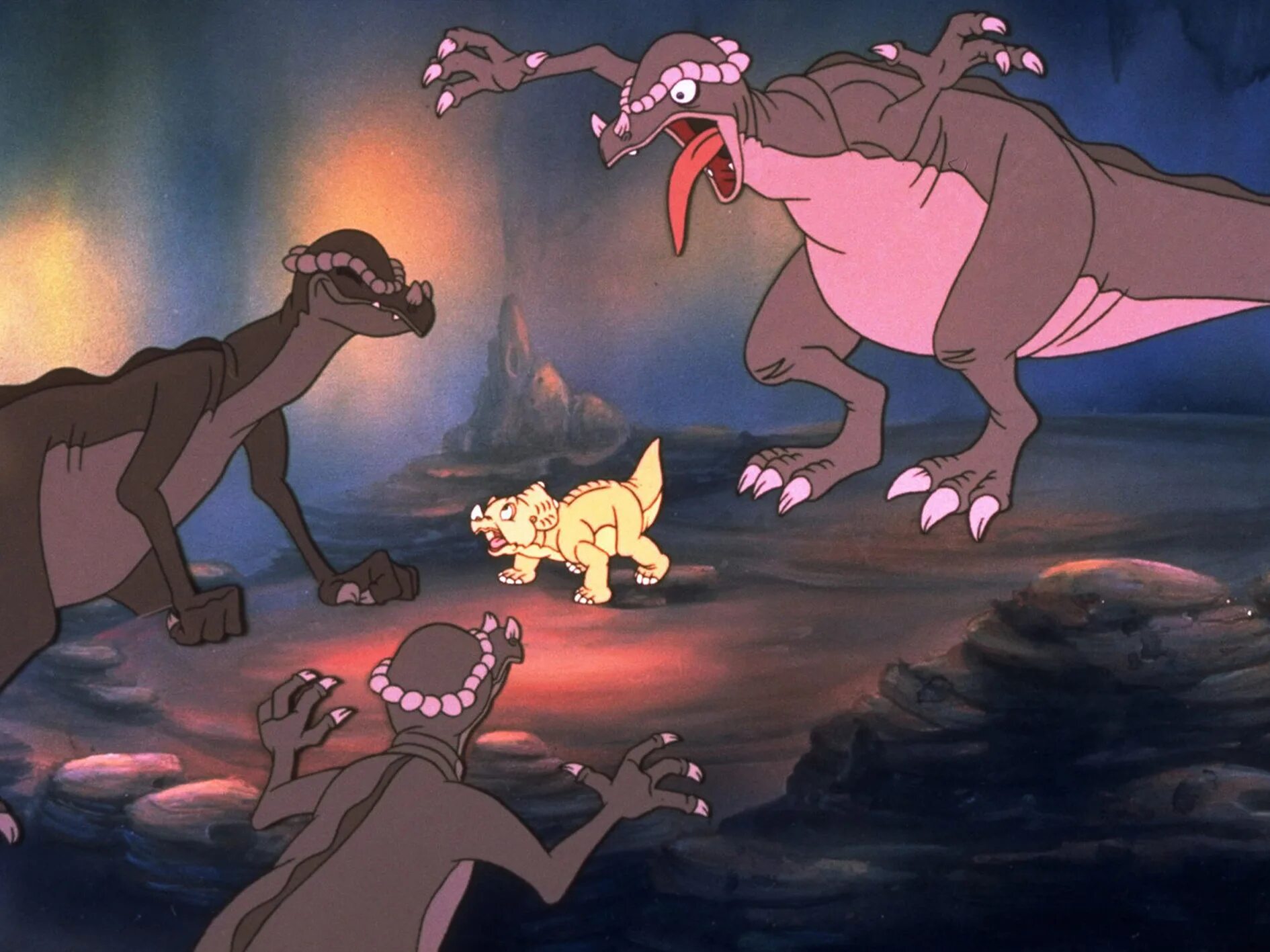 До начала времен 9. The Land before time 1988. Земля до начала времен (the Land before time), США-Ирландия, 1988. The Land before time, 1988.острозубы.