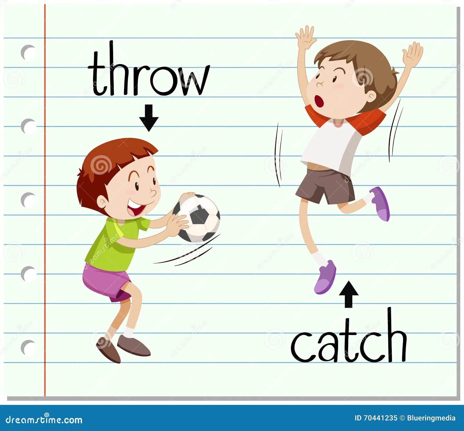 Throw catch. Карточка на английском Throw. Catch the Ball Flashcard. Catch в английском.