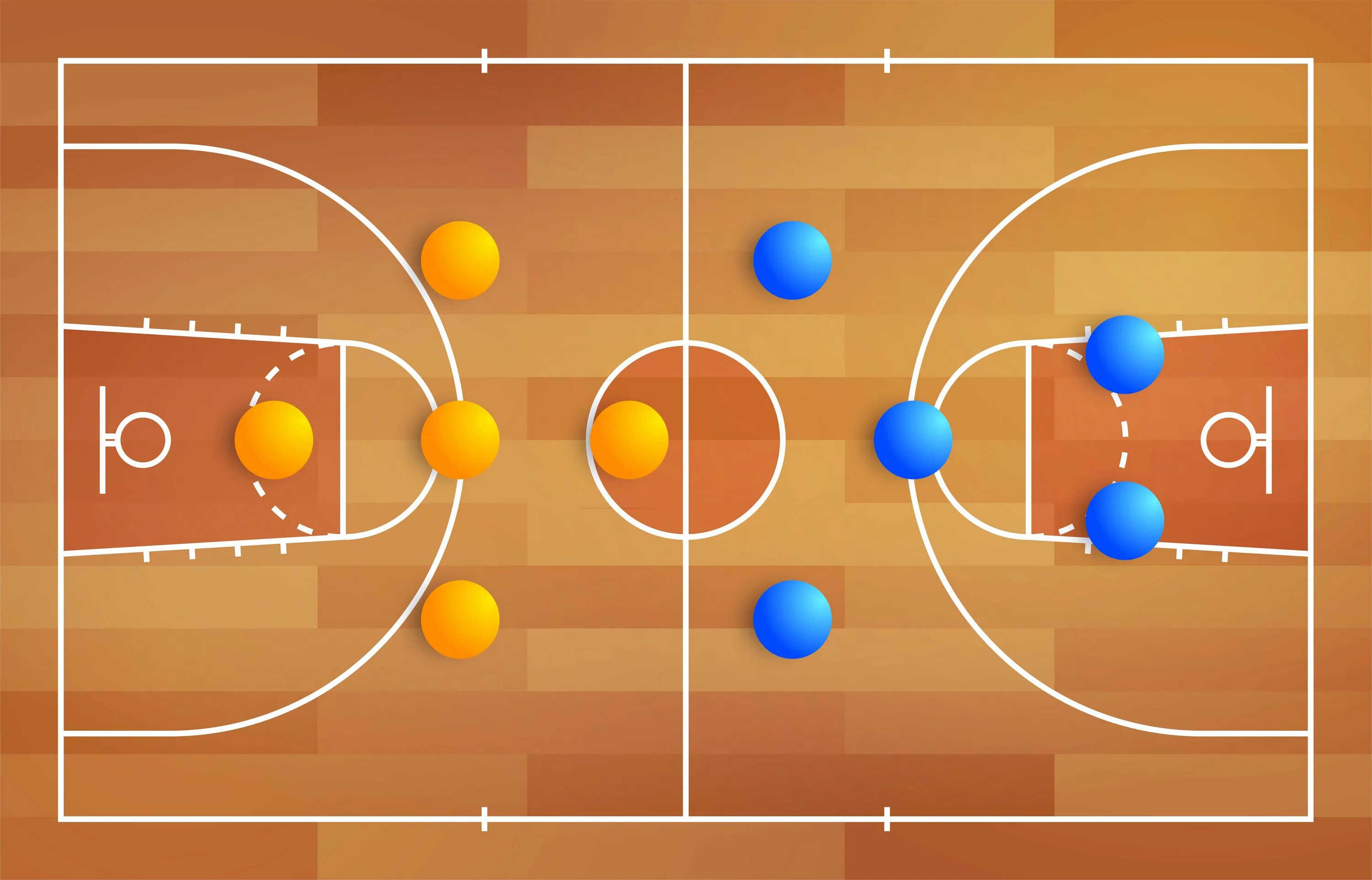 Баскетбол расстановка игроков на площадке схема. Баскетбол расположение игроков на площадке. Расстановка игроков в баскетболе. Расположение игроков в баскетболе схема.