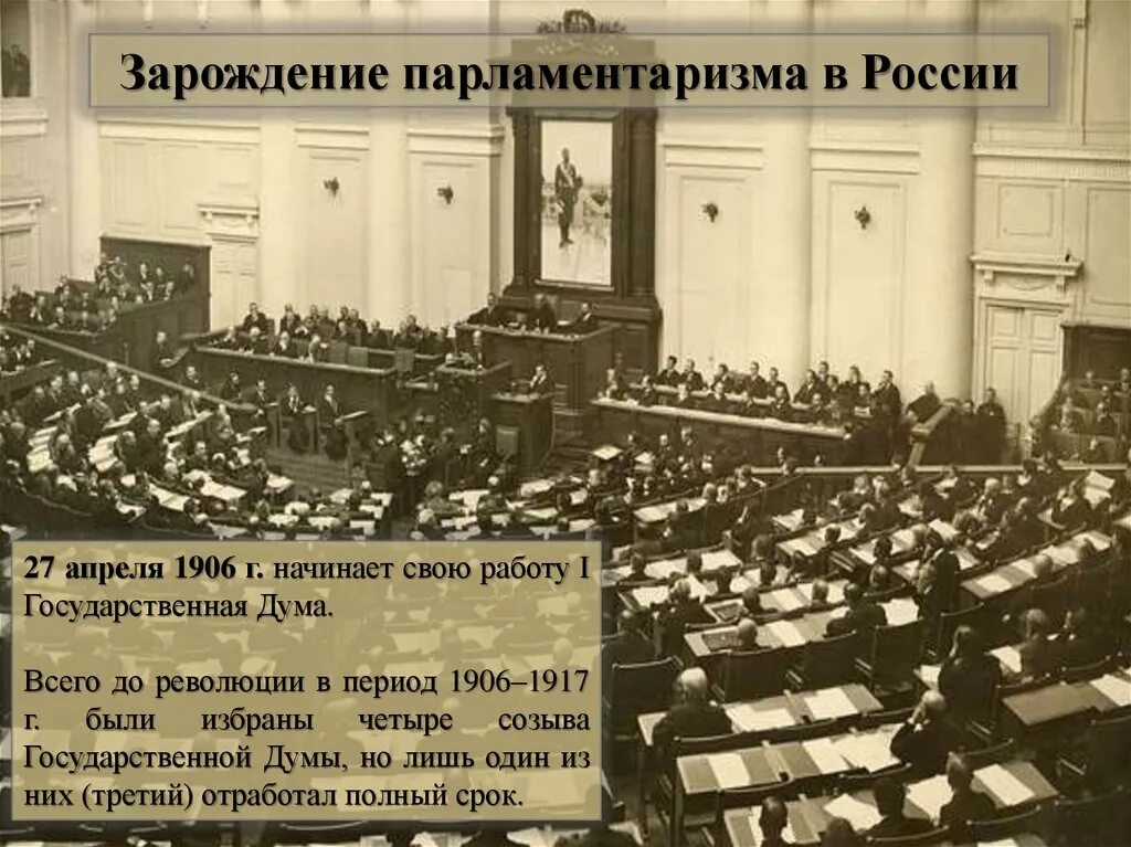 Парламентаризм в начале 20 века. I государственная Дума (апрель — июнь 1906 г.).. Госдума 1906 года Россия. День российского парламентаризма с 1906 года. Государственная Дума 1906 иллюстрация.