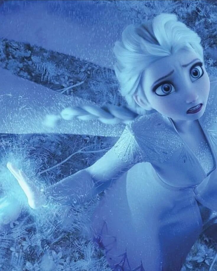 Spirit of the frozen flow. Elsa Холодное сердце 2.