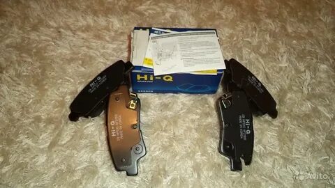Колодки тормозные передние рио 3