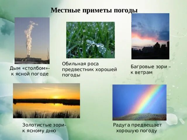 Приметы определяющие погоду. Народные приметы о погоде. Народные приметы предсказывающие погоду. Приметы погодных явлений. Приметы предсказания погоды.