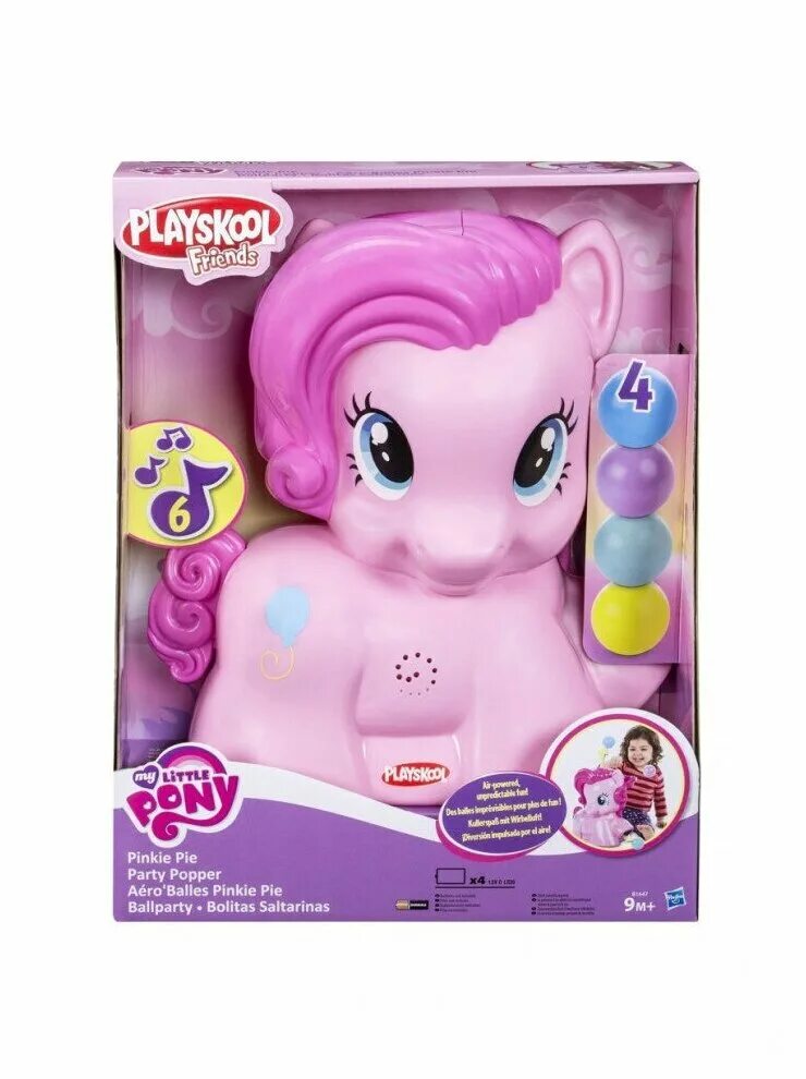 Пинки пай купить. Игрушка пони Пинки Пай Hasbro. Пинки Пай игрушка интерактивная Hasbro. Playskool my little Pony. Playskool пони с шариками.