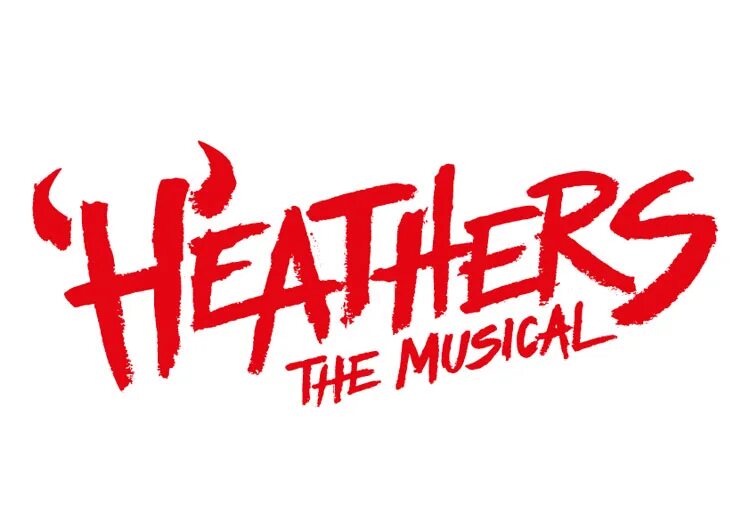 Pass the dutchie musical. Heathers надпись. Хезерс мюзикл лого. Хэзерс логотип. Heathers the Musical надписи.