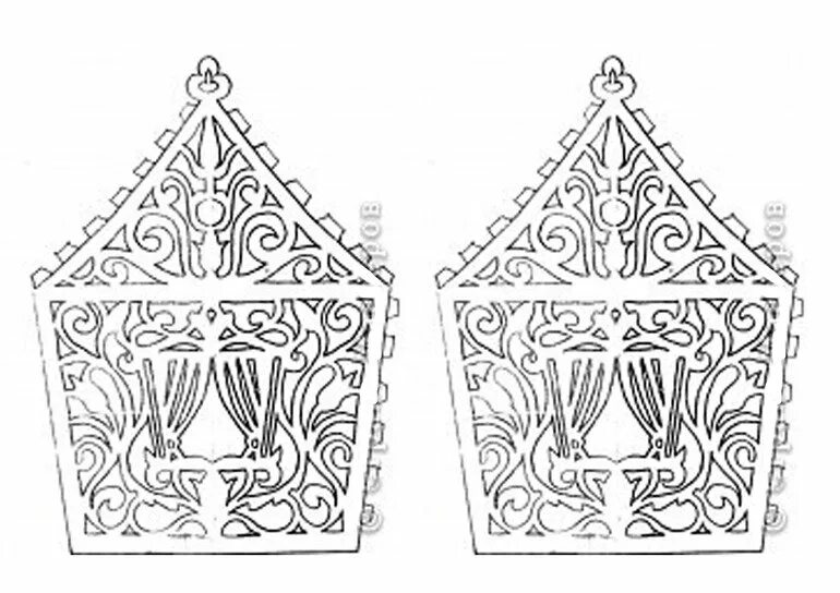 вытынанка 8 шаблоны для вырезания